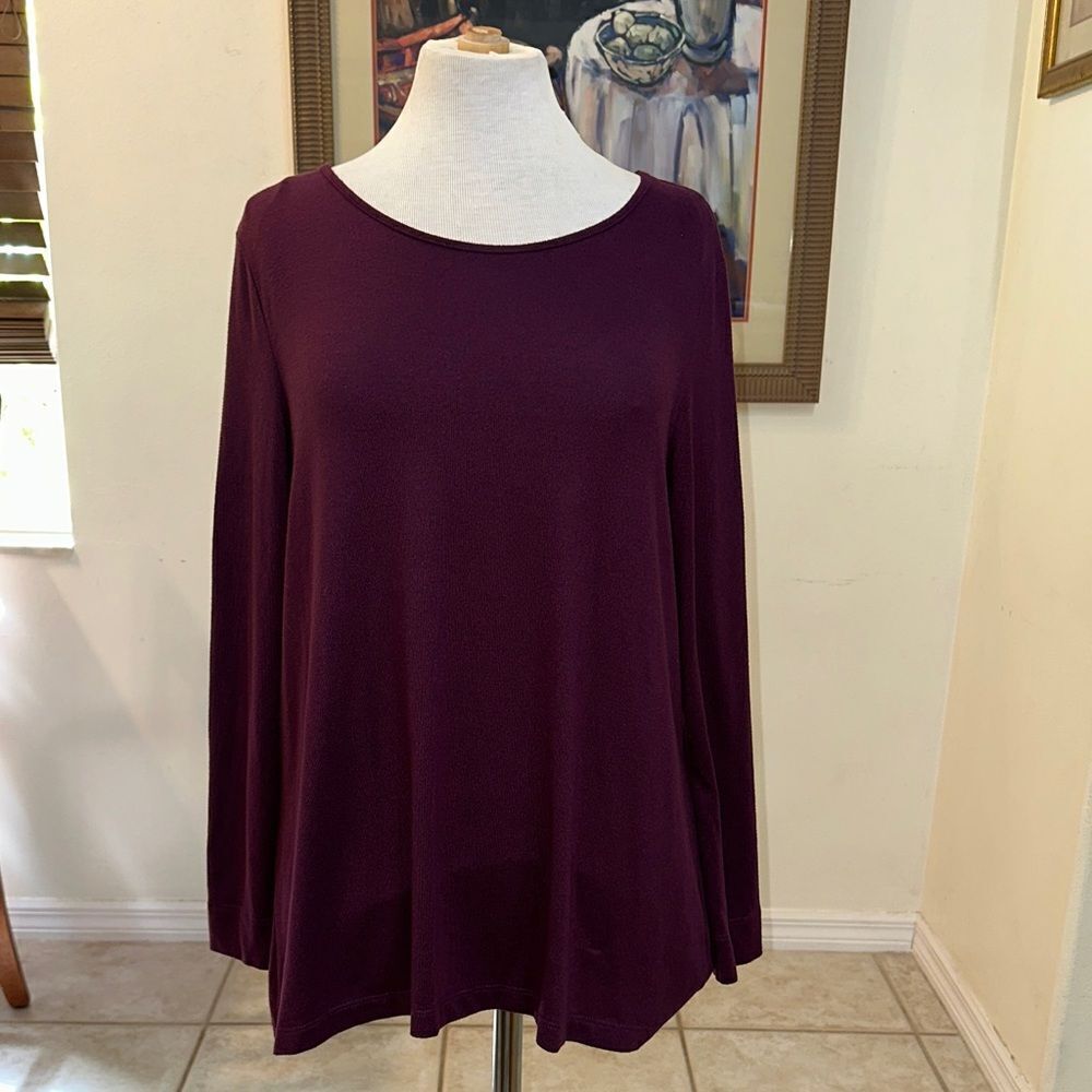 NATORI Women's Purple Top Size Medium